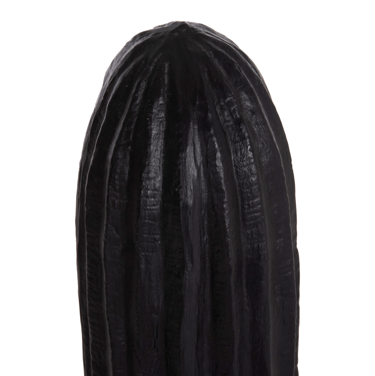 DECORATIVE FLOOR STANDING CACTUS HM4386.01L PLASTER IN BLACK 63x37x150Hcm. [5]