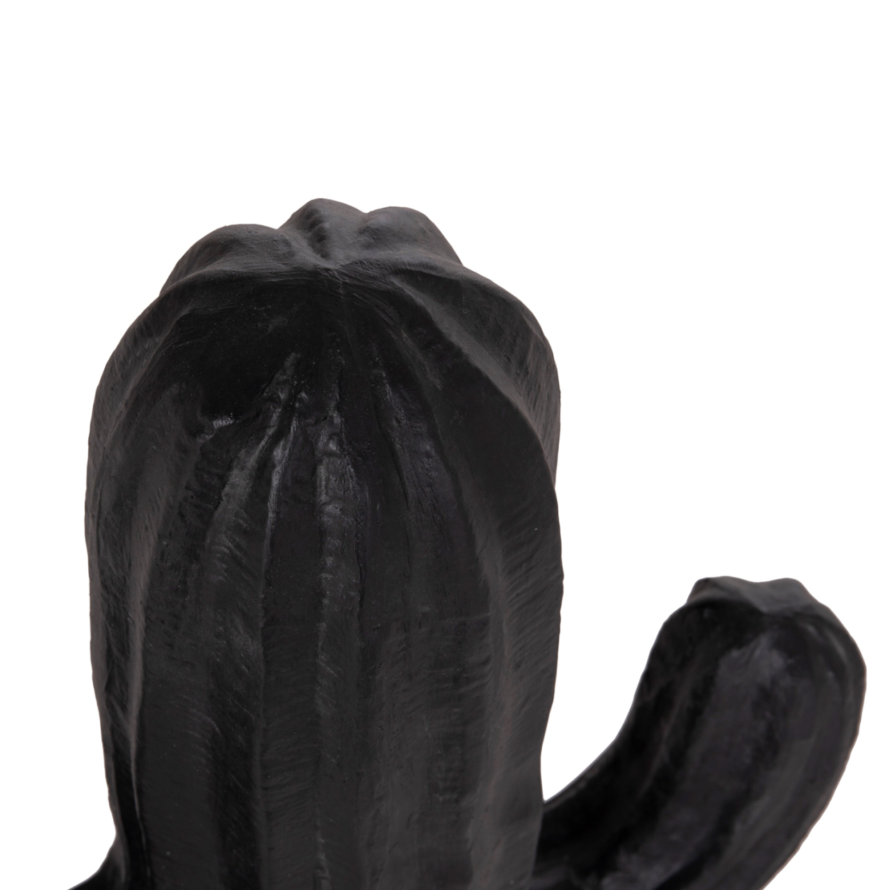 DECORATIVE FLOOR STANDING CACTUS HM4386.01S PLASTER IN BLACK 42x30x74Hcm. [5]