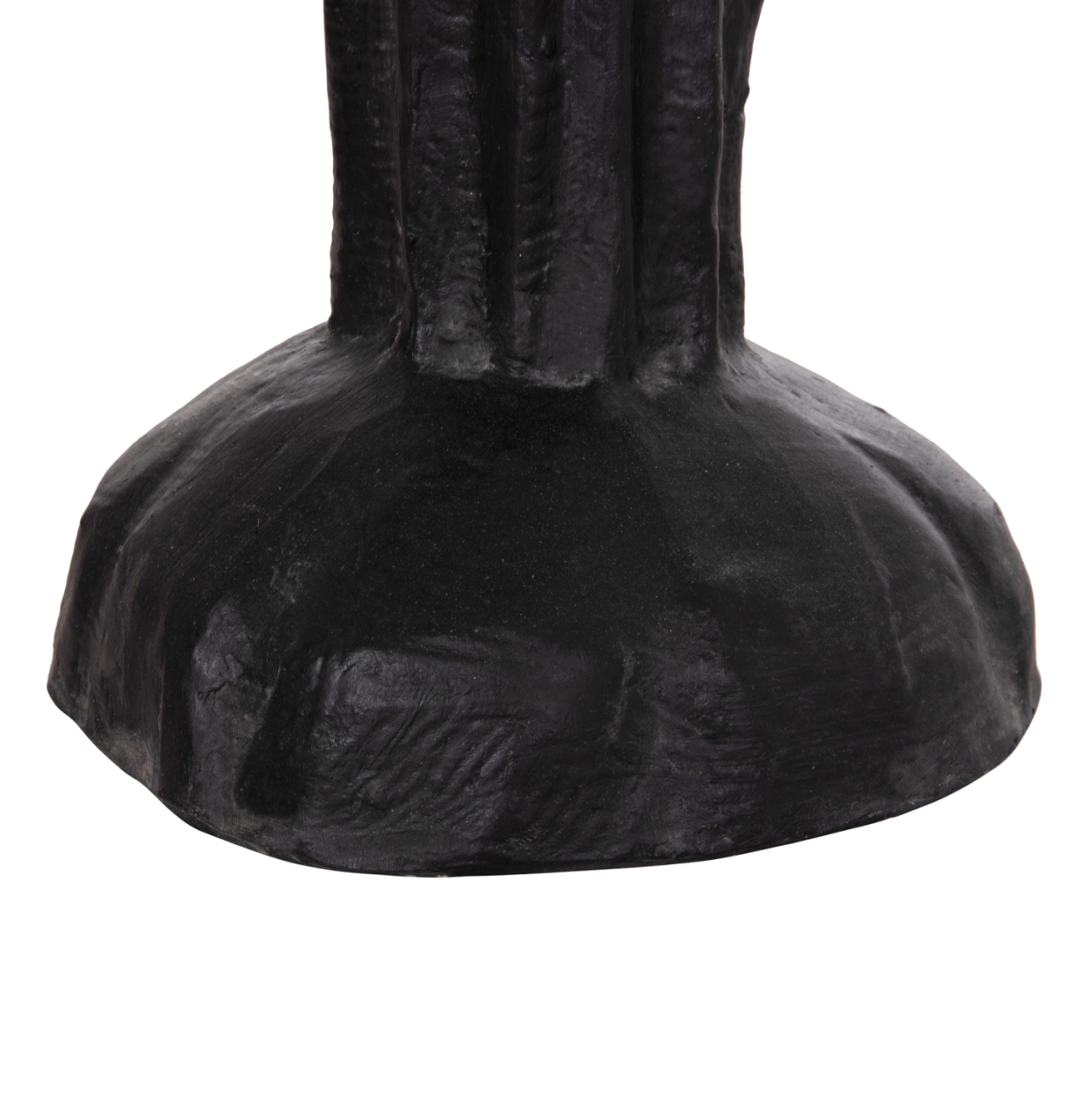DECORATIVE FLOOR STANDING CACTUS HM4386.01S PLASTER IN BLACK 42x30x74Hcm. [7]
