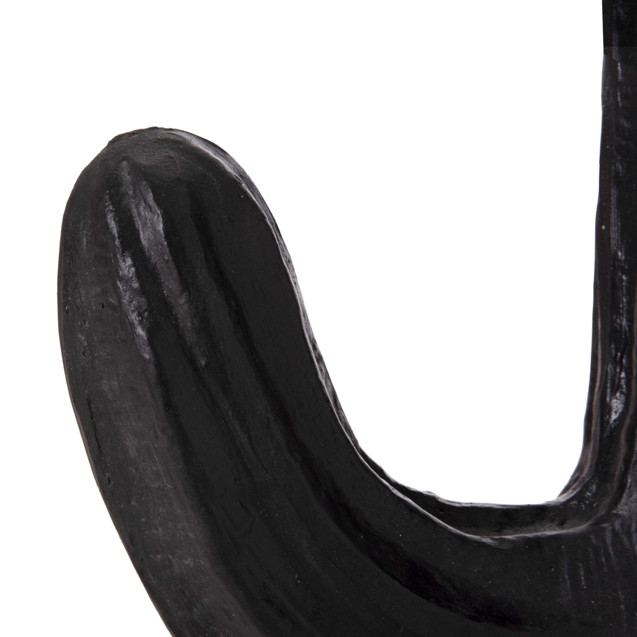 DECORATIVE FLOOR STANDING CACTUS HM4386.01S PLASTER IN BLACK 42x30x74Hcm. [6]