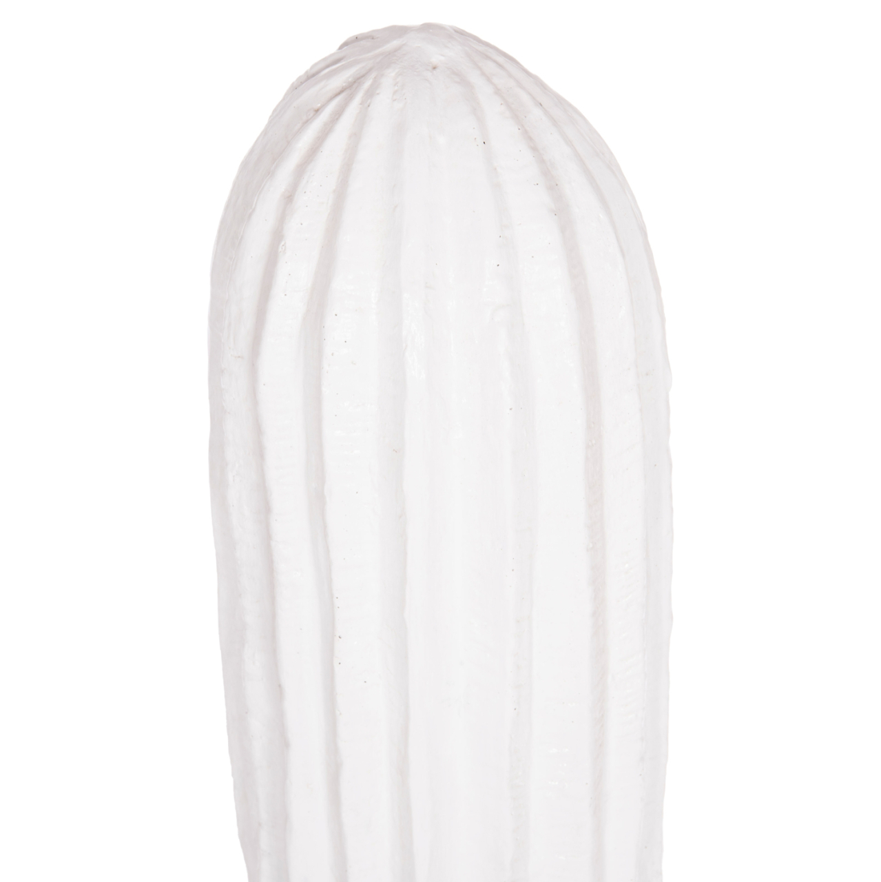 DECORATIVE FLOOR STANDING CACTUS HM4386.02L PLASTER IN WHITE 63x37x150Hcm. [4]