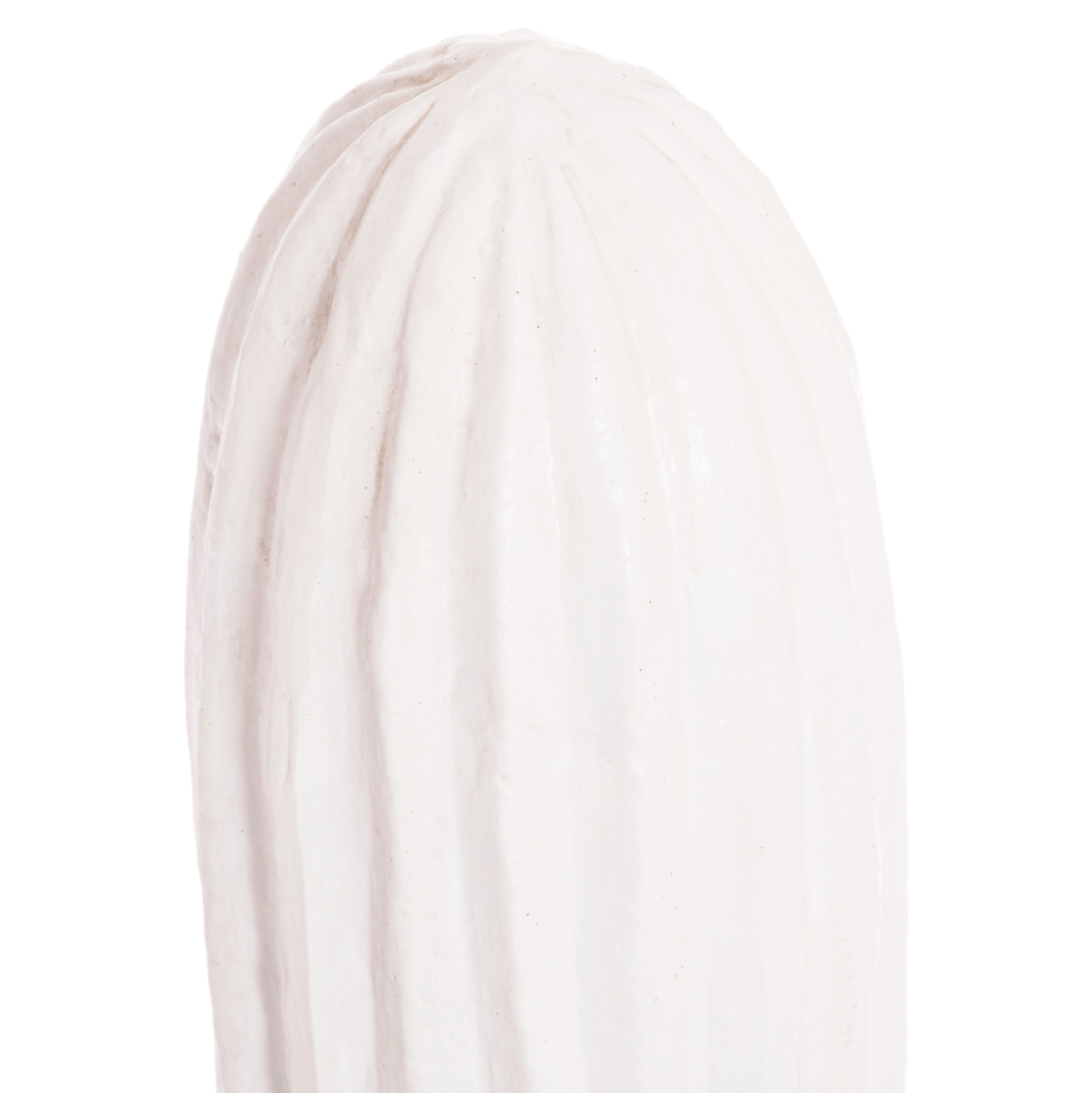 DECORATIVE FLOOR STANDING CACTUS HM4386.02M PLASTER IN WHITE 54x34x103Hcm. [5]