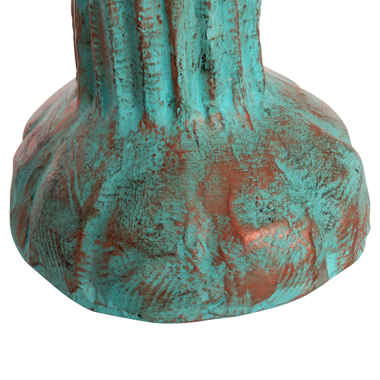 DECORATIVE FLOOR STANDING CACTUS HM4386.03M PLASTER IN TURQUOISE 54x34x103Hcm. [6]