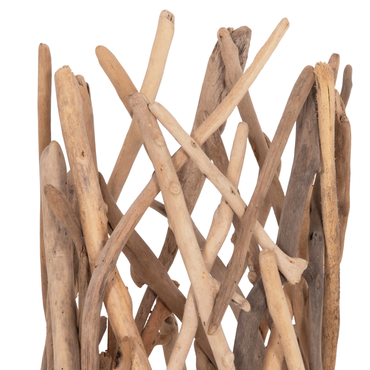 DECORATIVE FLOOR STANDING LAMP VEKNA HM4877 DRIFTWOOD IN NATURAL 30x30x140Hcm. [3]