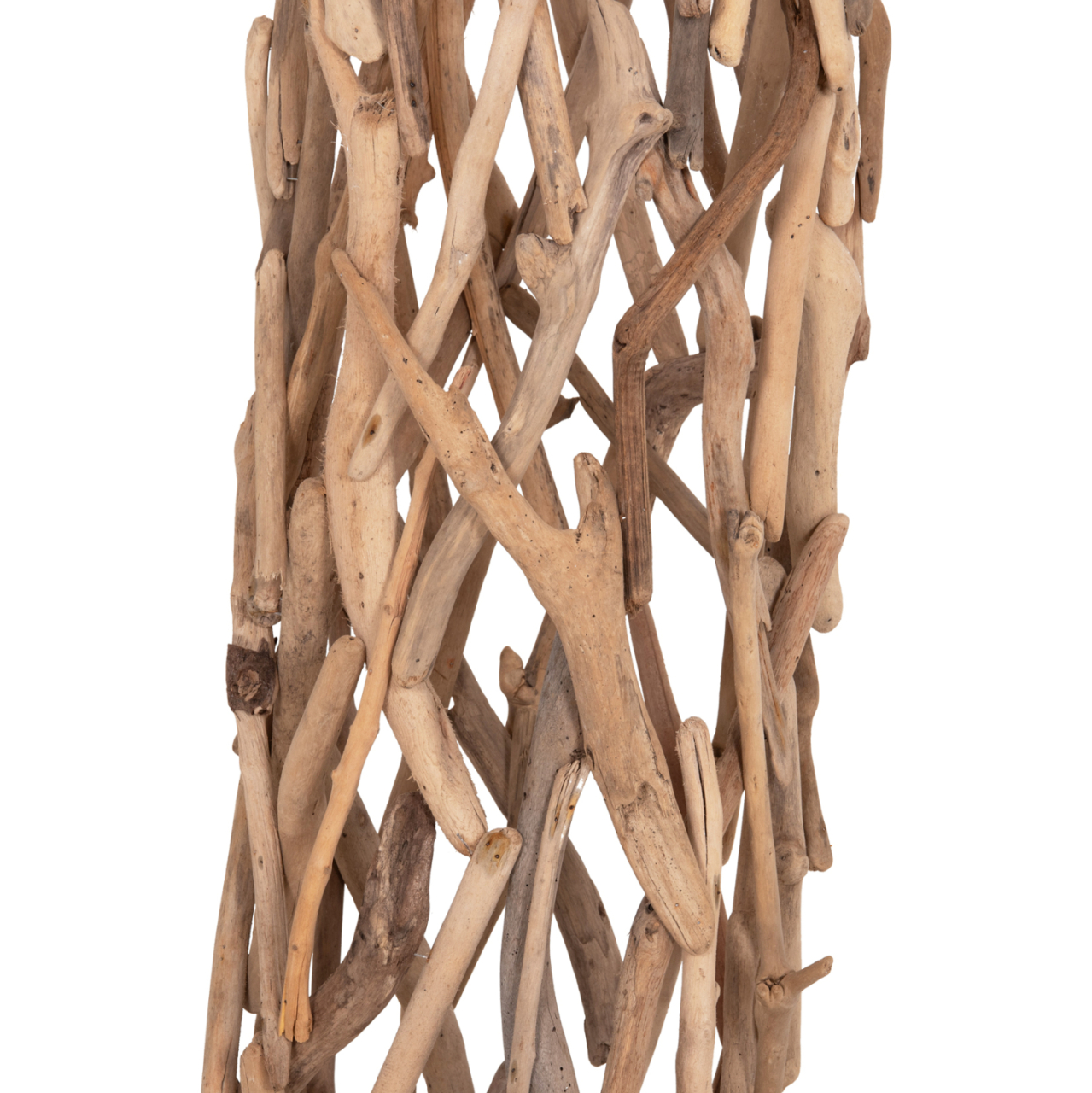 DECORATIVE FLOOR STANDING LAMP VEKNA HM4877 DRIFTWOOD IN NATURAL 30x30x140Hcm. [4]