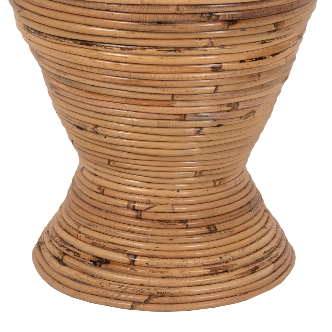 DECORATIVE FLOOR VASE HM7852 RATTAN IN NATURAL COLOR Φ30x100Hcm. [6]