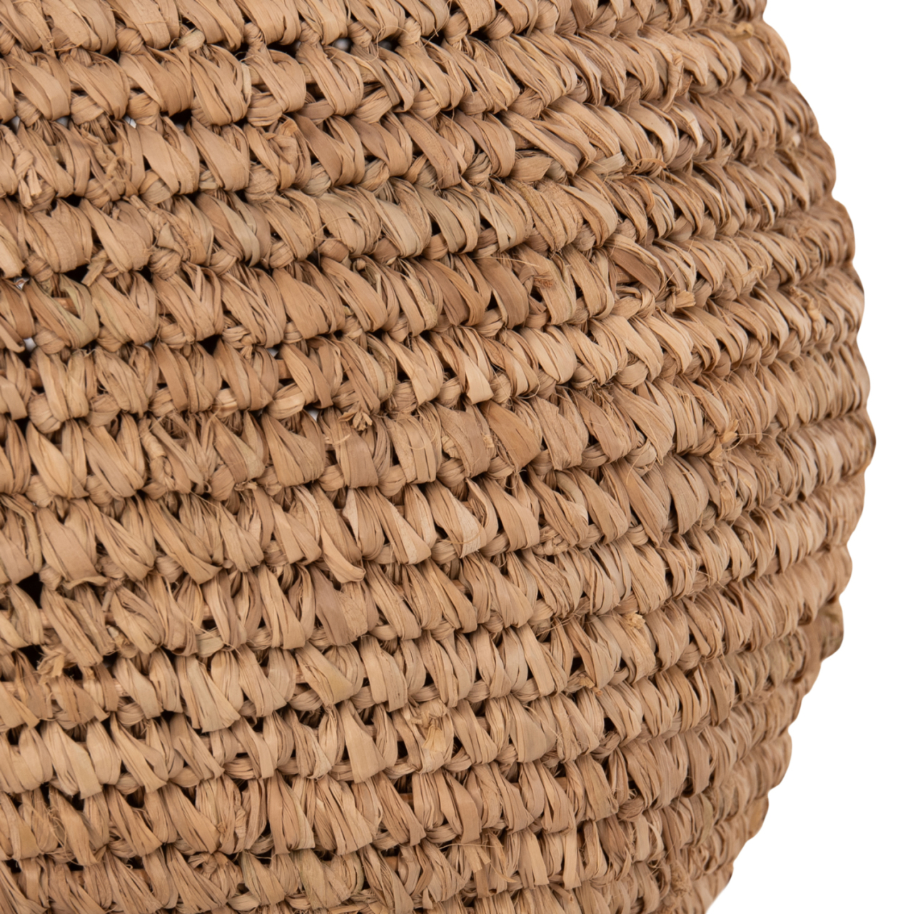 DECORATIVE FLOOR VASE HM7866 PALM FIBER MAT IN NATURAL COLOR Φ34x50Hcm. [4]