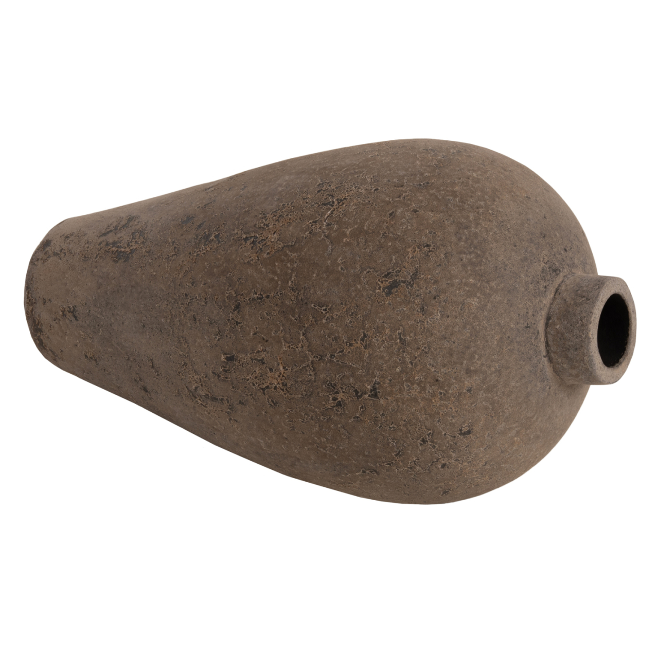 DECORATIVE FLOOR VASE HM7912 TERRACOTTA IN GREY COLORING Φ73x130Hcm. [4]