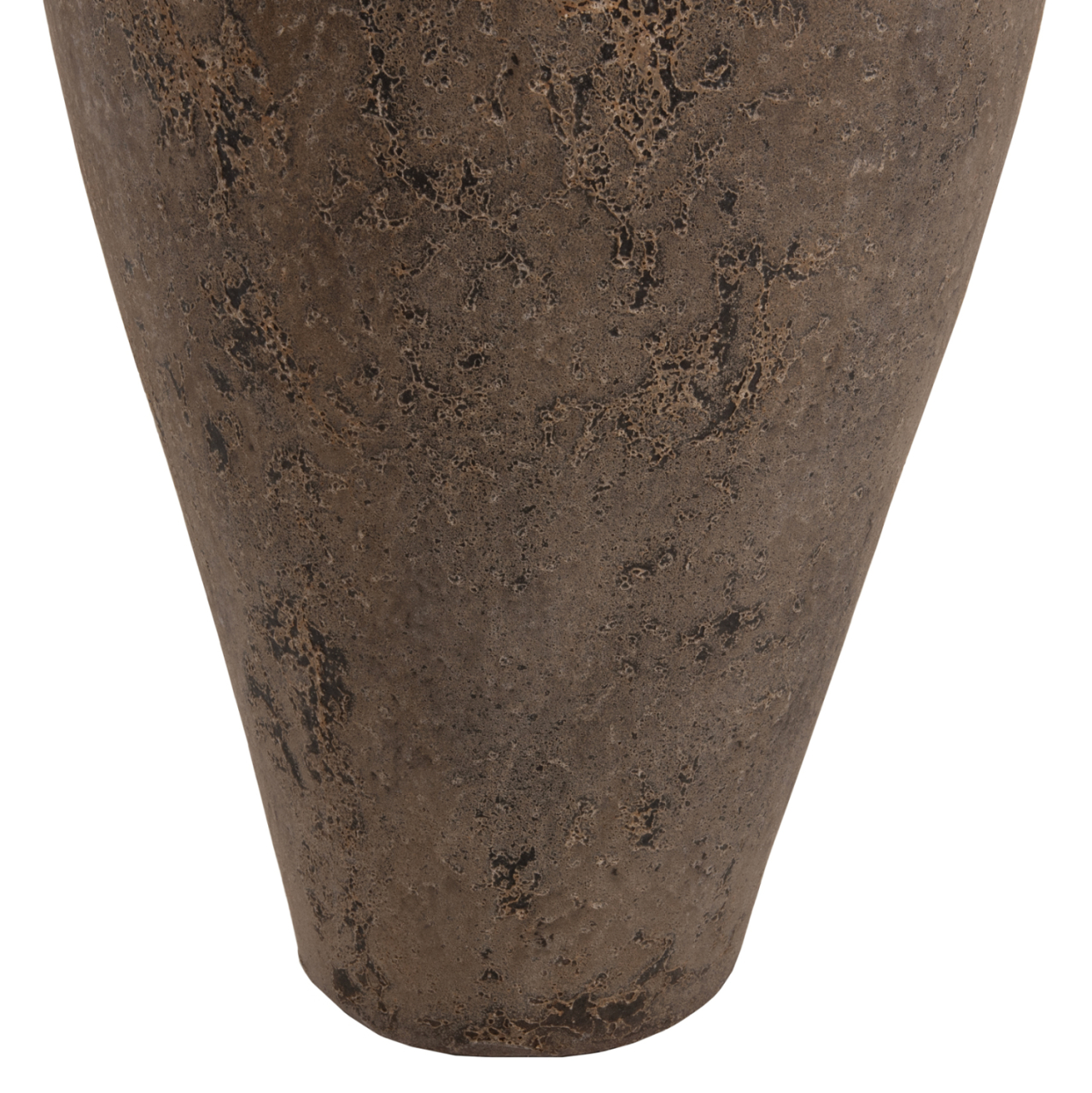 DECORATIVE FLOOR VASE HM7912 TERRACOTTA IN GREY COLORING Φ73x130Hcm. [6]