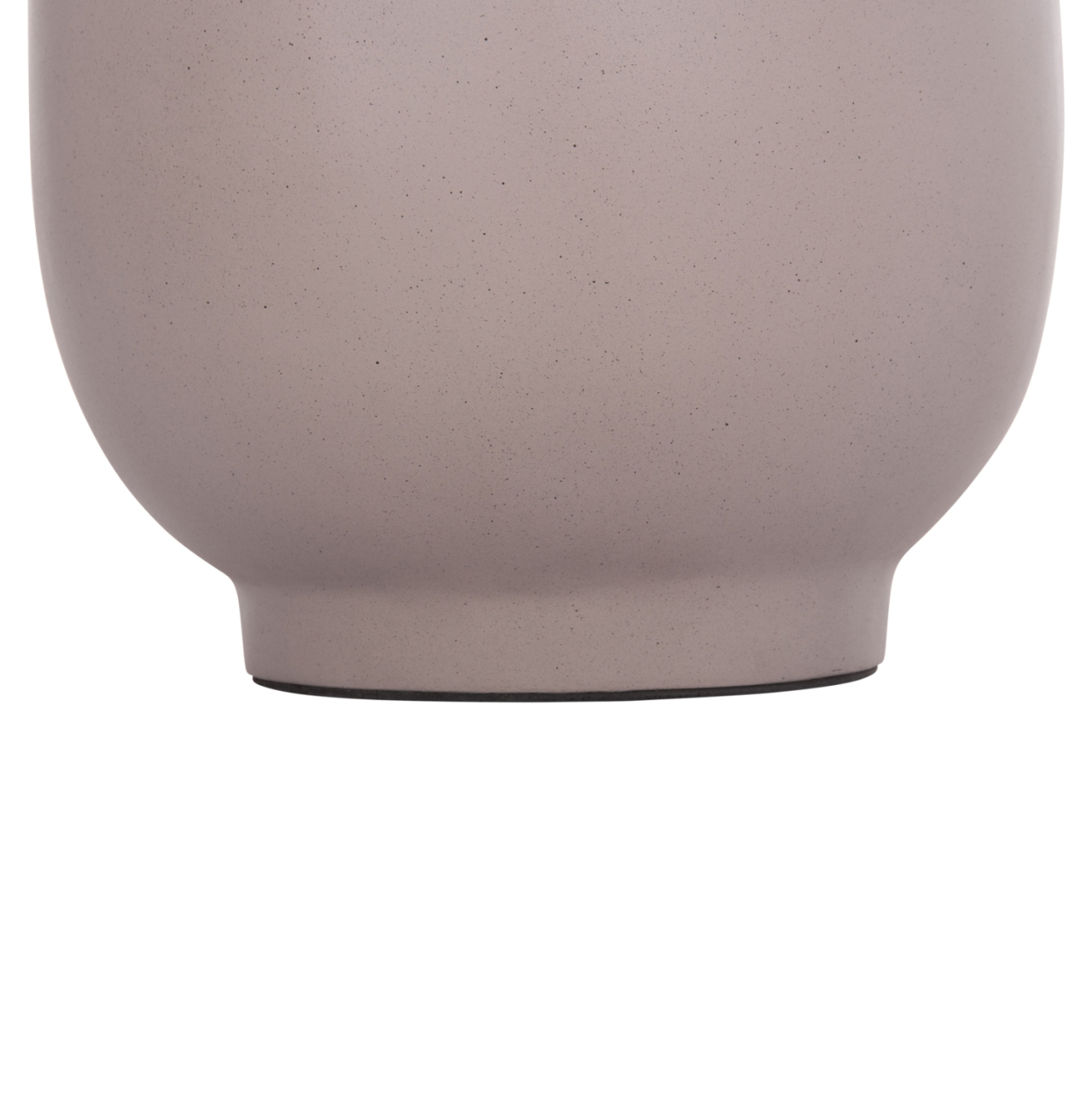 DECORATIVE FLOOR VASE LINTER HM4662.05S FIBER CEMENT IN GREY MATTE--TEAK WOOD Φ34x60Hcm. [10]