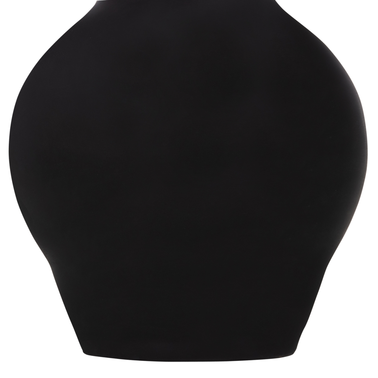 DECORATIVE FLOOR VASE NEBULA HM4660.01M FIBER CEMENT IN BLACK--TEAK WOOD Φ45x148Hcm. [6]