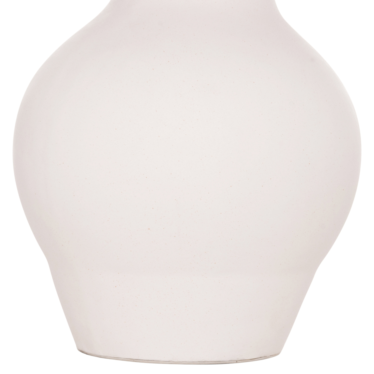 DECORATIVE FLOOR VASE NEBULA HM4660.02M FIBER CEMENT IN WHITE--TEAK WOOD Φ45x148Hcm. [6]