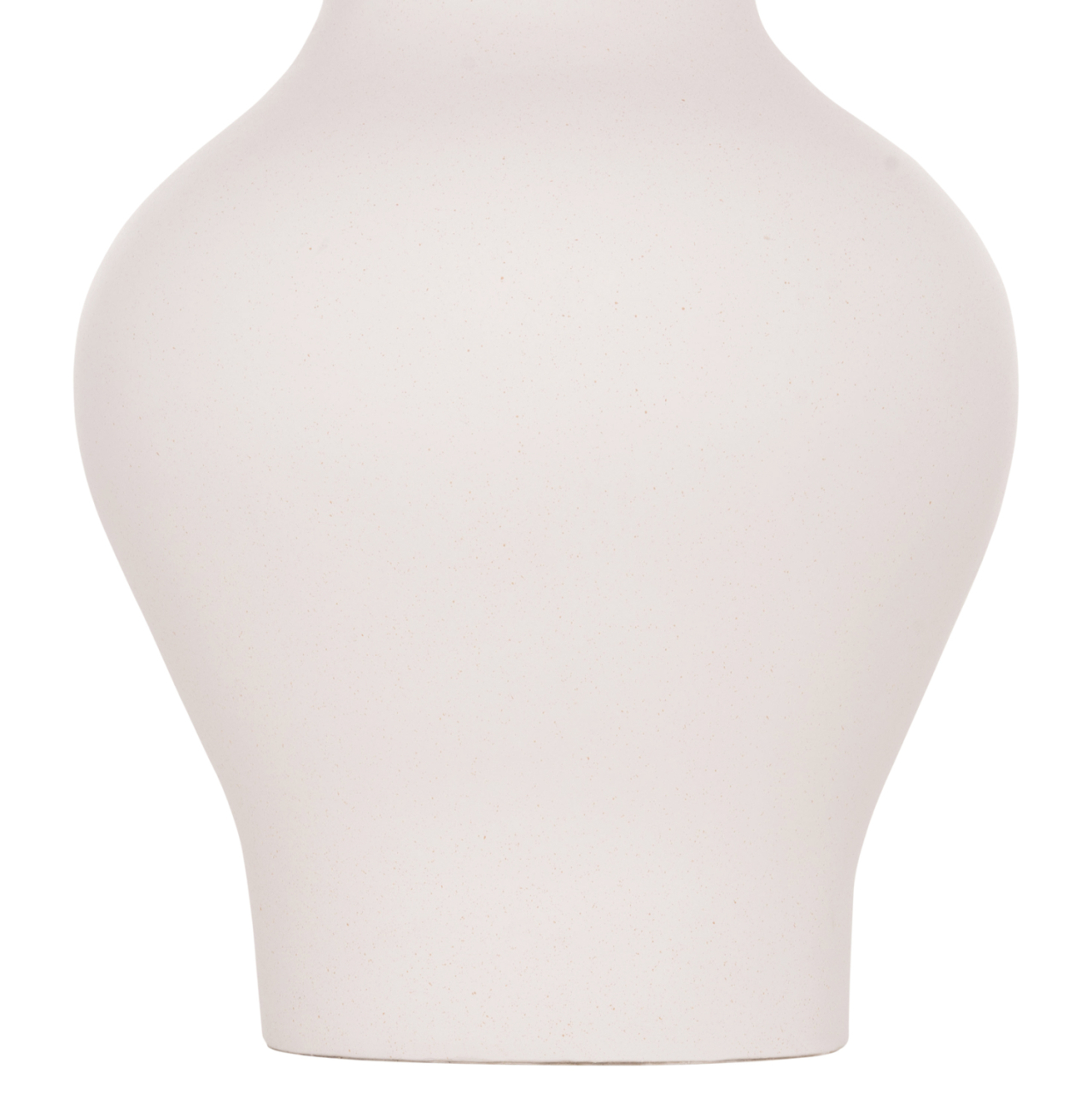 DECORATIVE FLOOR VASE NEBULA HM4660.02S FIBER CEMENT IN WHITE--TEAK WOOD Φ45x115Hcm. [6]