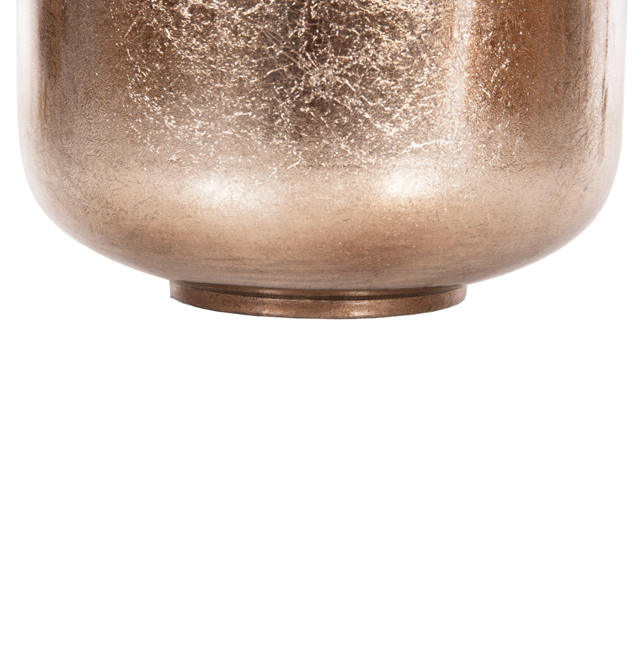 DECORATIVE FLOOR VASE RAKSASA HM4230.02 METAL IN SALMON-LIGHT BRONZE Φ30x90Hcm. [5]