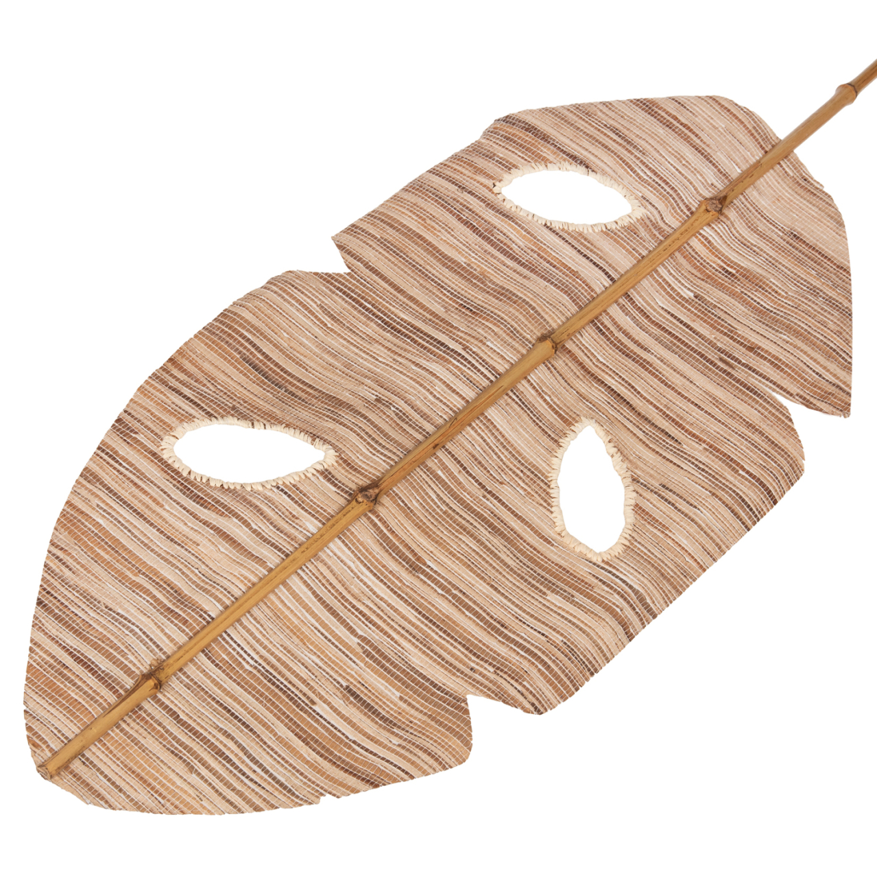 DECORATIVE LEAF ΗΜ7872 WATER HYACINTH IN NATURAL COLORING 32x200x3 cm. [3]