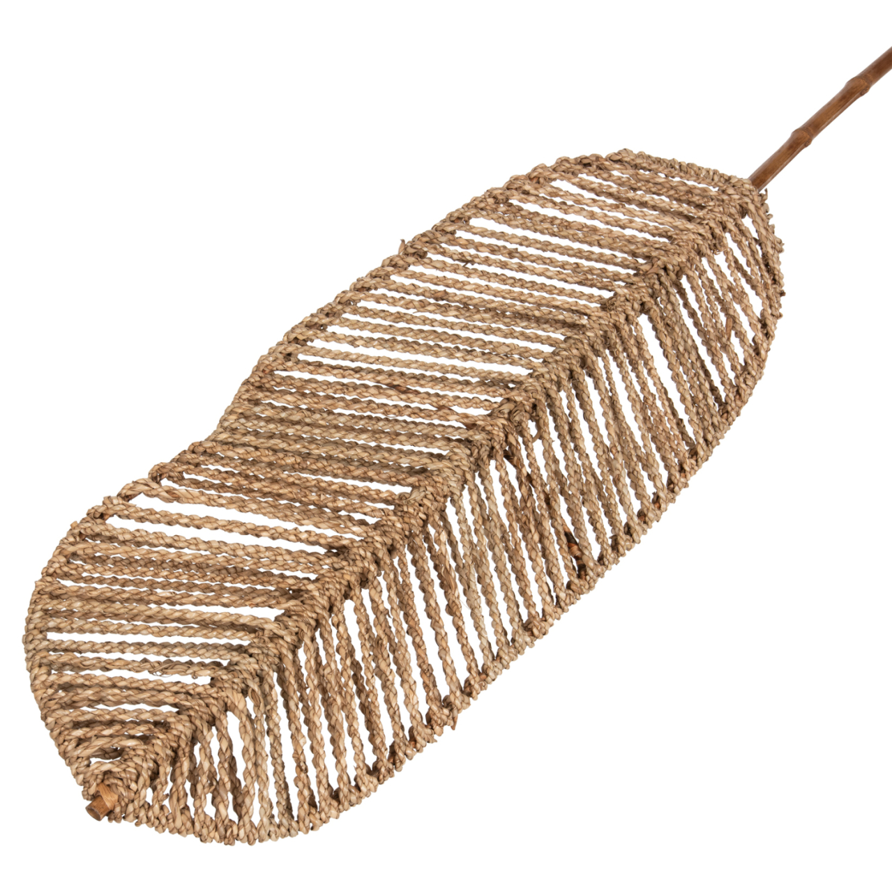 DECORATIVE LEAF HM7823.01 MADE OF BAMBOO AND SEAGRASS NATURAL 78Χ30x200Hcm. [3]