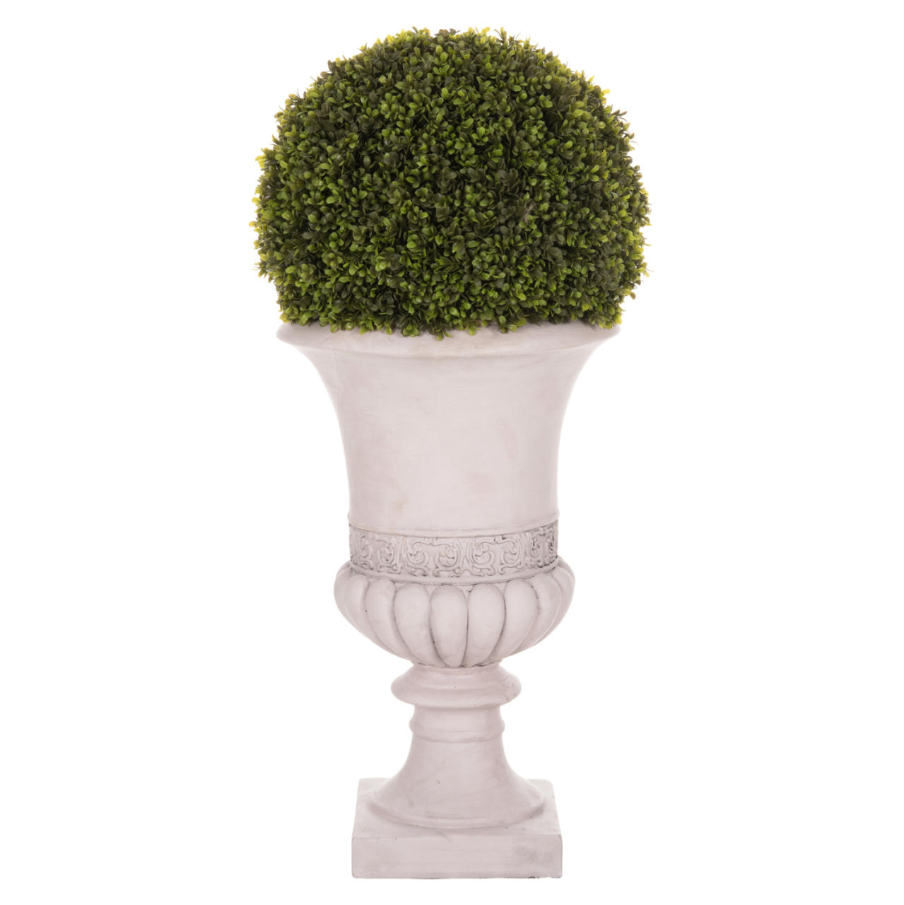 DECORATIVE SYNTHETIC PLANT IN AMPHORA HM4023 TOPIARY BOXWOOD 82H cm. [3]