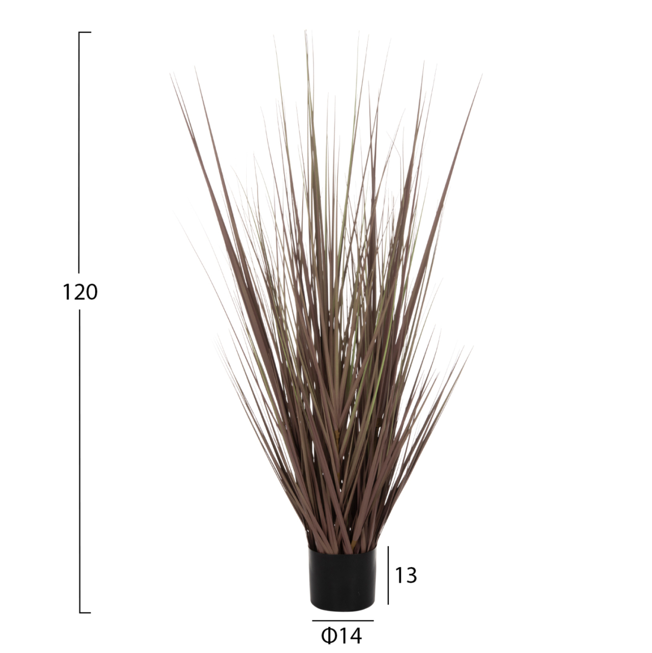 DECORATIVE SYNTHETIC PLANT IN POT HM4011 GRASS 120Hcm. [2]