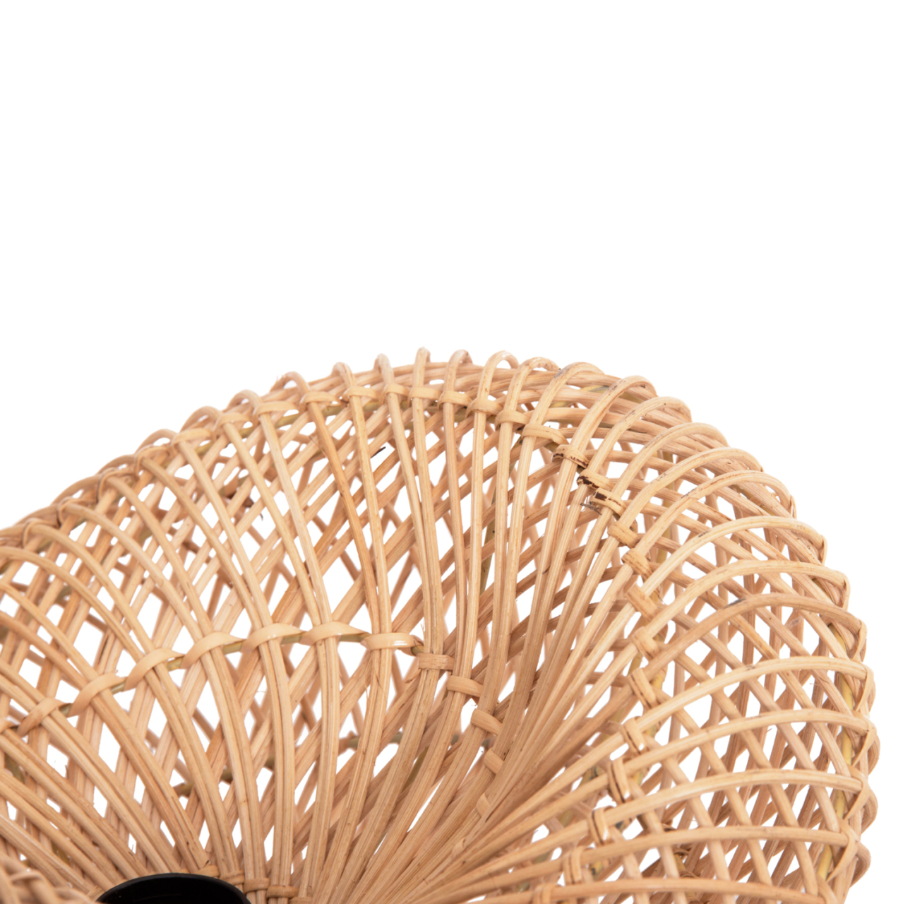 DECORATIVE TABLE LAMP IVAR HM4431 DRIFTWOOD and RATTAN 32x30x53Hcm. [6]
