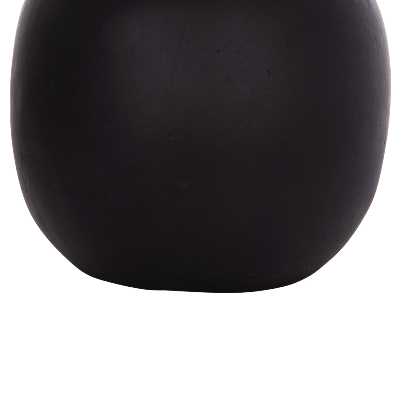 DECORATIVE TABLE VASE LENNOX HM4675.01L TERRACOTA IN BLACK--Φ22x20Hcm. [8]