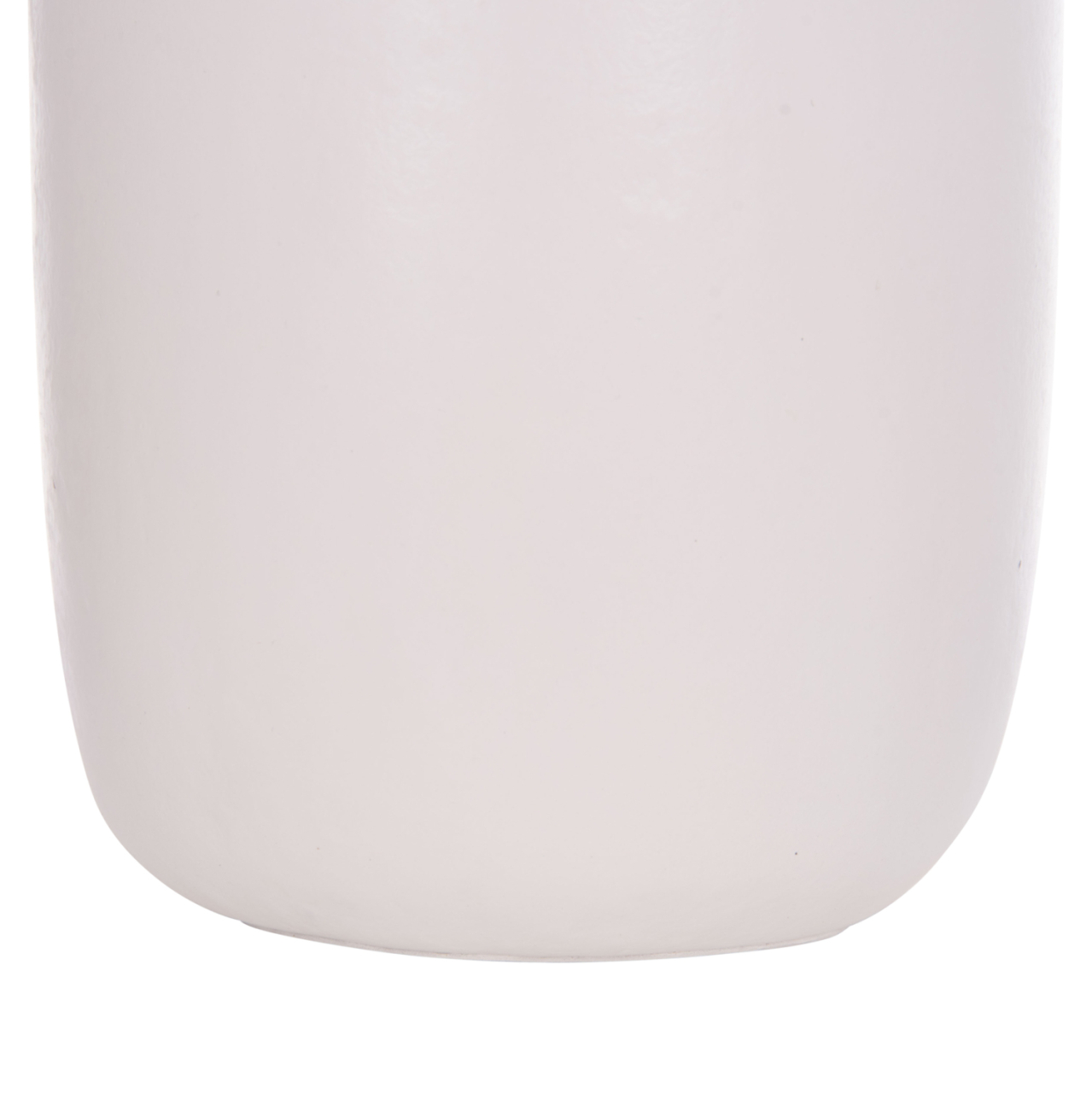 DECORATIVE TABLE VASE LENNOX HM4675.02S TERRACOTA IN WHITE--Φ18x33Hcm. [6]