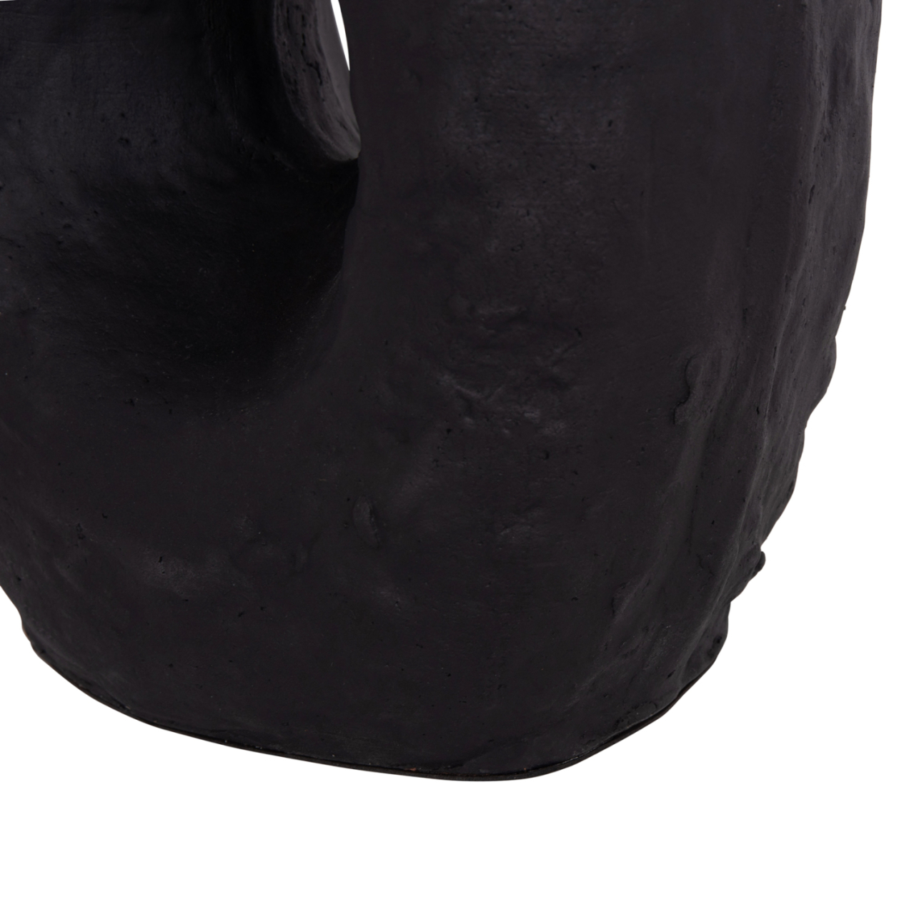 DECORATIVE TABLE VASE NAMENTIS HM4673.01L TERRACOTA IN BLACK COLOR--26.5x16x36.5Hcm. [10]