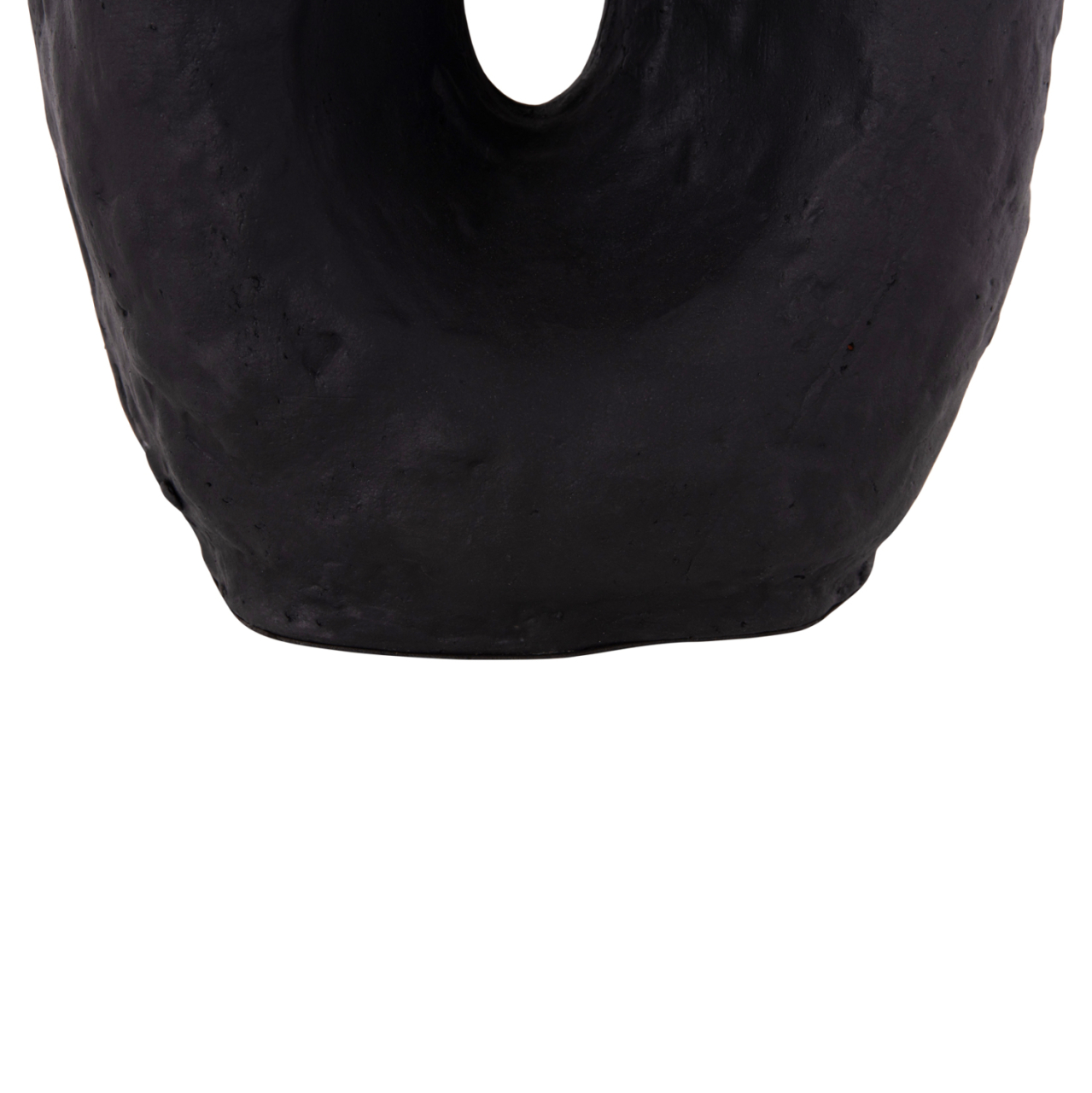 DECORATIVE TABLE VASE NAMENTIS HM4673.01L TERRACOTA IN BLACK COLOR--26.5x16x36.5Hcm. [7]