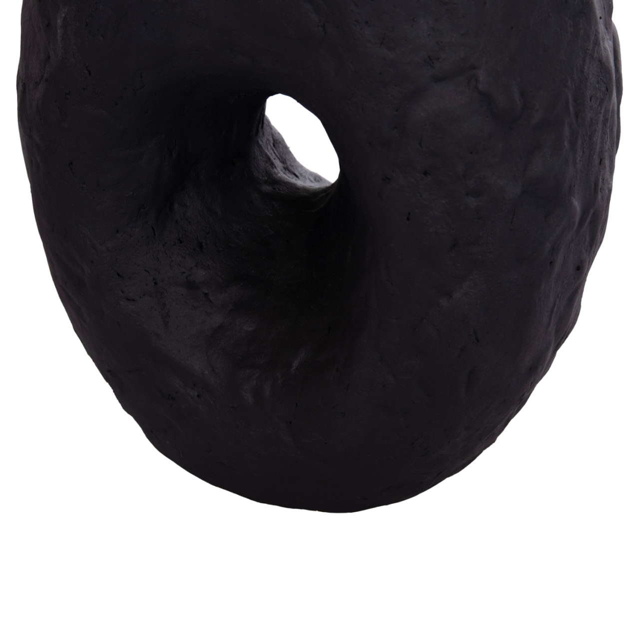 DECORATIVE TABLE VASE NAMENTIS HM4673.01S TERRACOTA IN BLACK COLOR--22x13x28Hcm. [9]