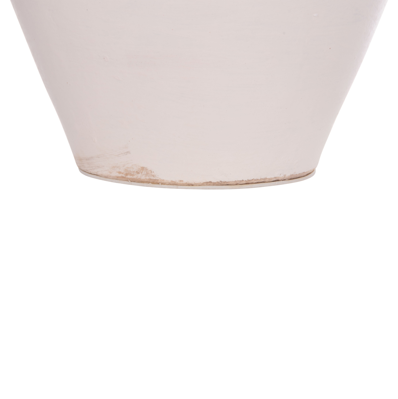 DECORATIVE VASE (AMPHORA) FEAX HM4676.02L TERRACOTA IN WHITE--35x35x58Hcm. [10]