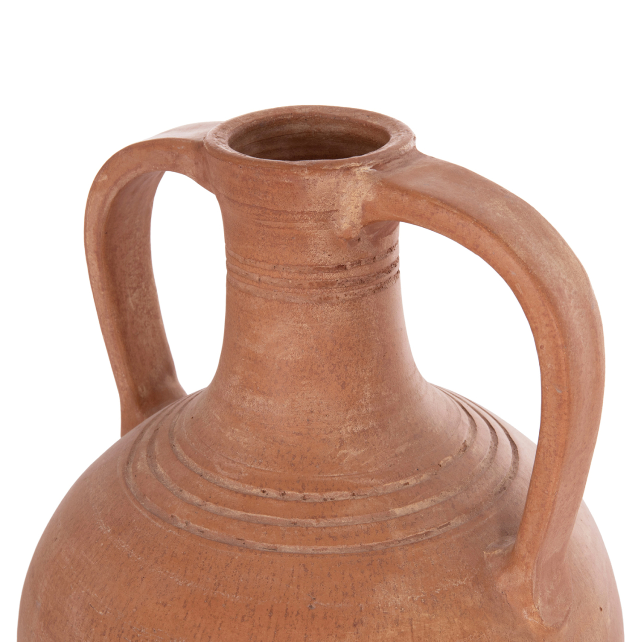 DECORATIVE VASE (AMPHORA) FEAX HM4676.08L TERRACOTA IN NATURAL--35x35x58Hcm. [10]