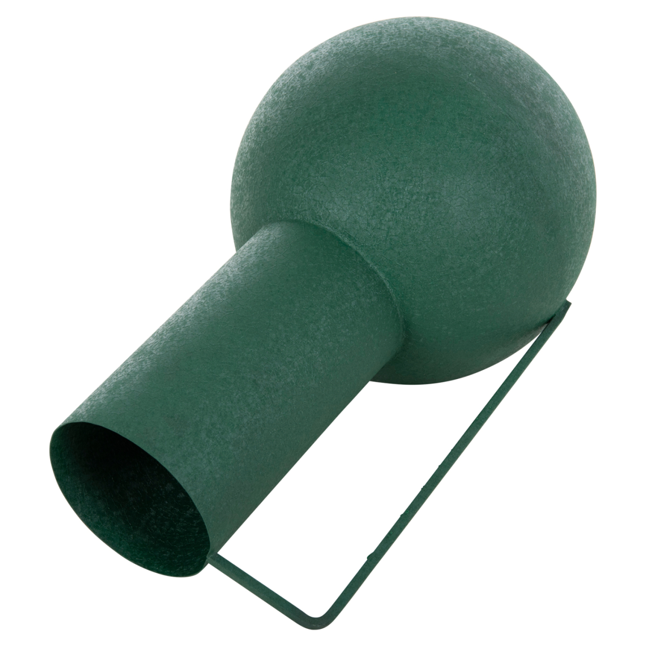 DECORATIVE VASE FLAGON HM4260.03 METAL IN GREEN Φ26x45Hcm. [5]