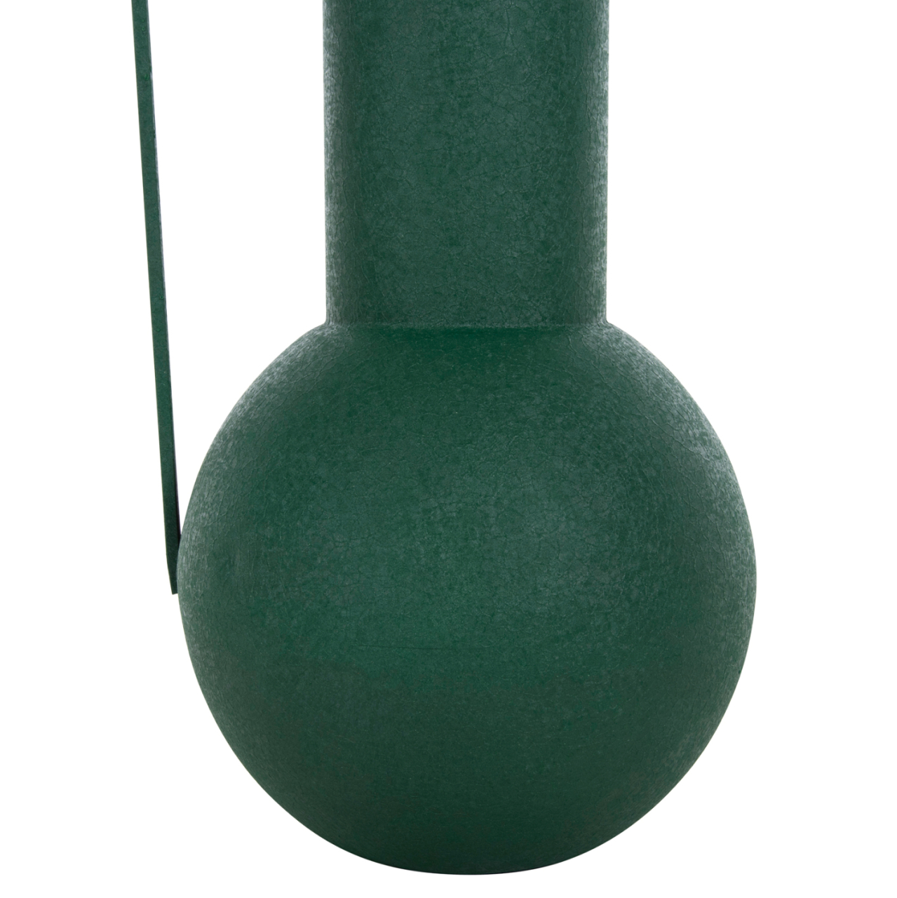 DECORATIVE VASE FLAGON HM4260.03 METAL IN GREEN Φ26x45Hcm. [7]