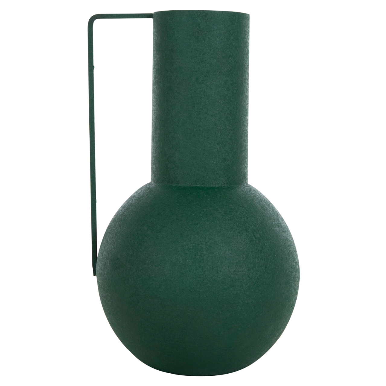 DECORATIVE VASE FLAGON HM4260.03 METAL IN GREEN Φ26x45Hcm. [3]