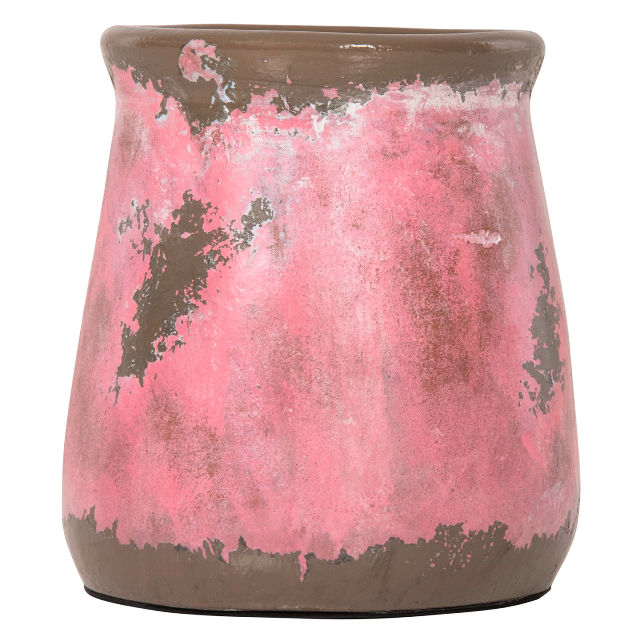 DECORATIVE VASE HM4381 TERRACOTTA IN PINK COLORING Φ18Χ20Hcm. [3]