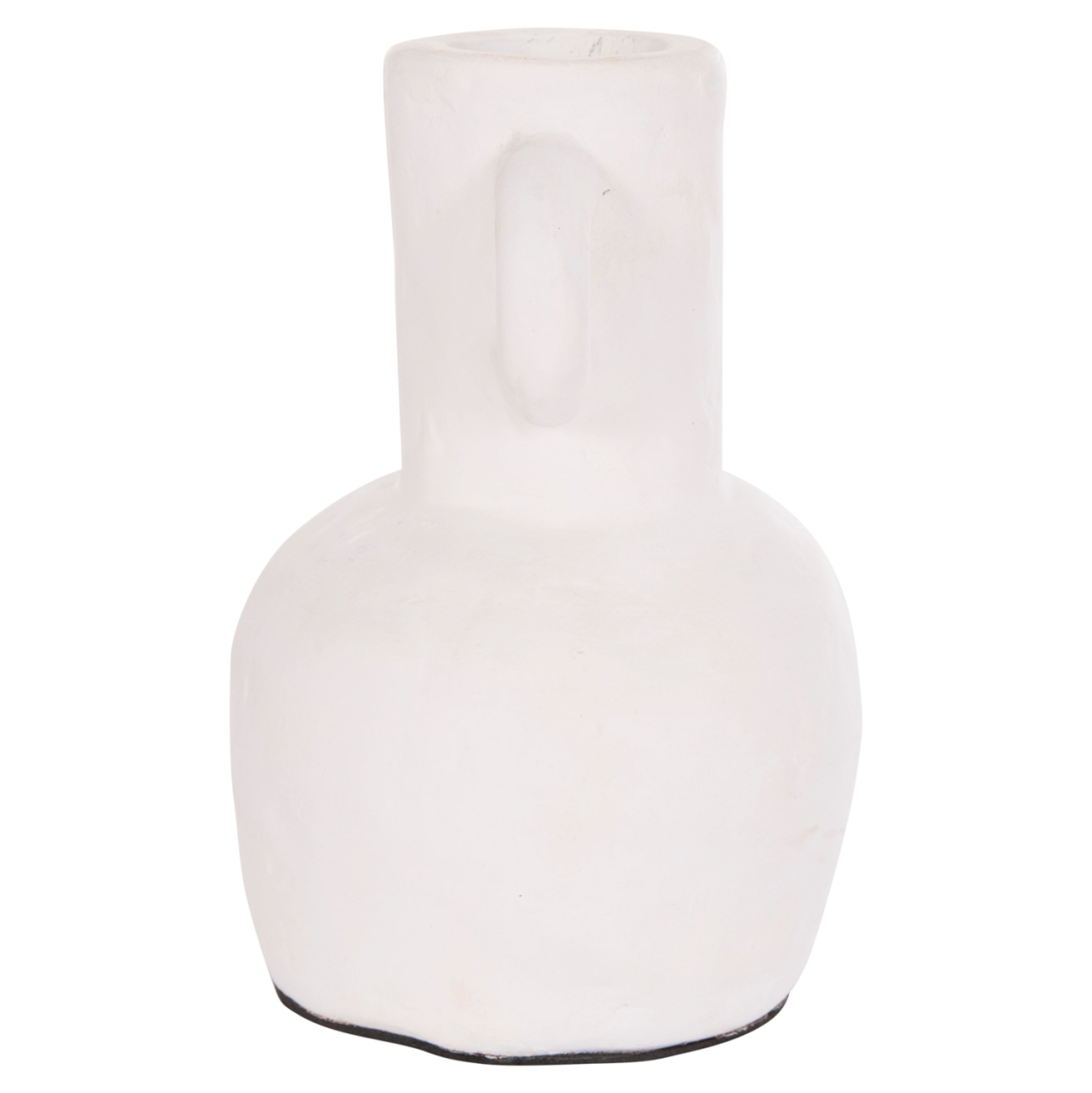 DECORATIVE VASE SERIES CLAYVON HM4406 TERRACOTTA IN WHITE COLOR Φ14x20Hcm. [4]