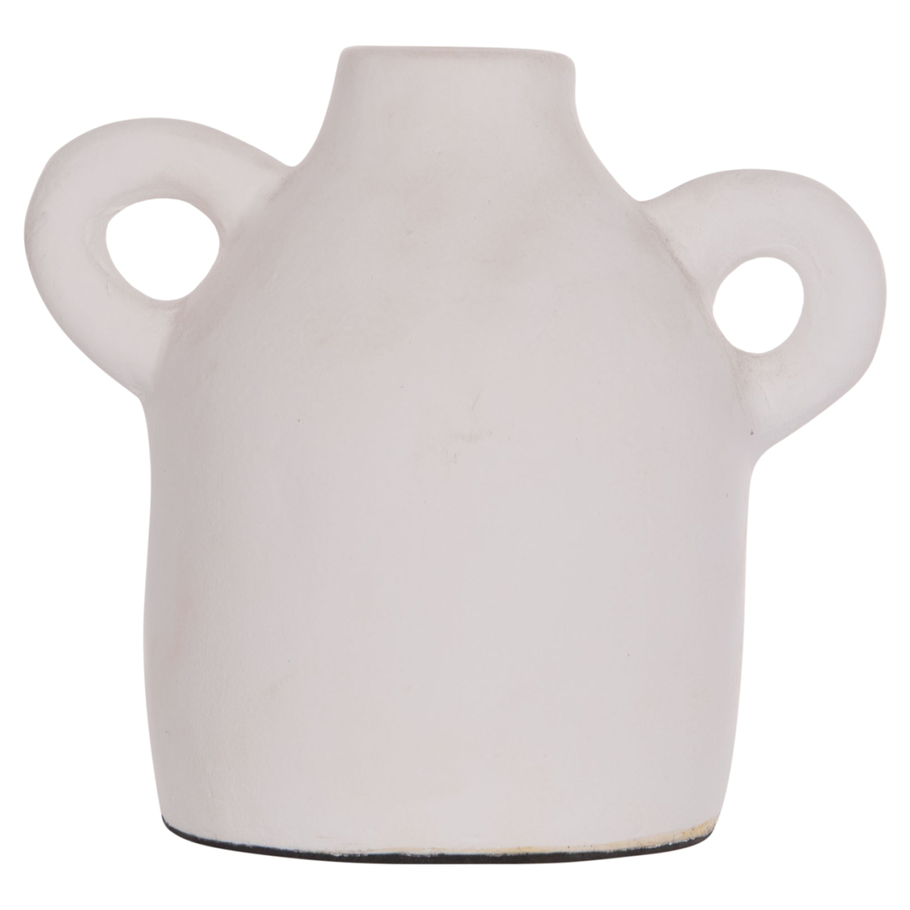 DECORATIVE VASE SERIES CLAYVON HM4407 TERRACOTTA IN WHITE COLOR 20x12x19Hcm. [6]
