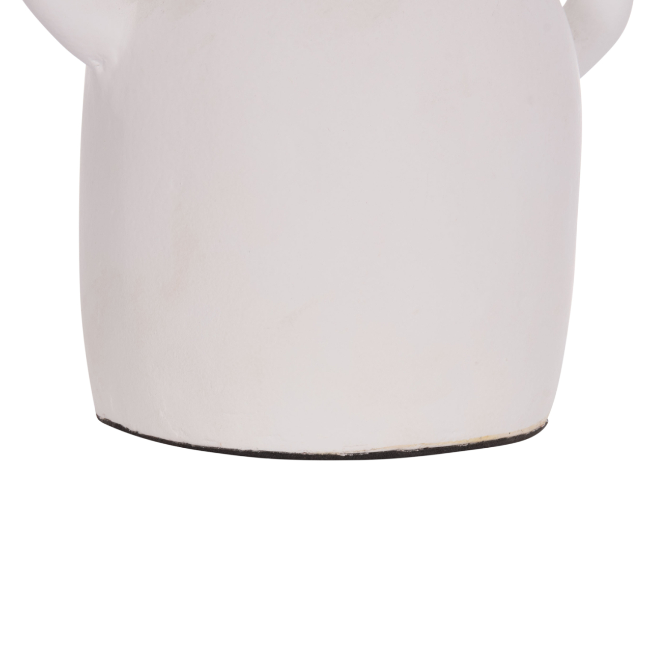 DECORATIVE VASE SERIES CLAYVON HM4407 TERRACOTTA IN WHITE COLOR 20x12x19Hcm. [8]