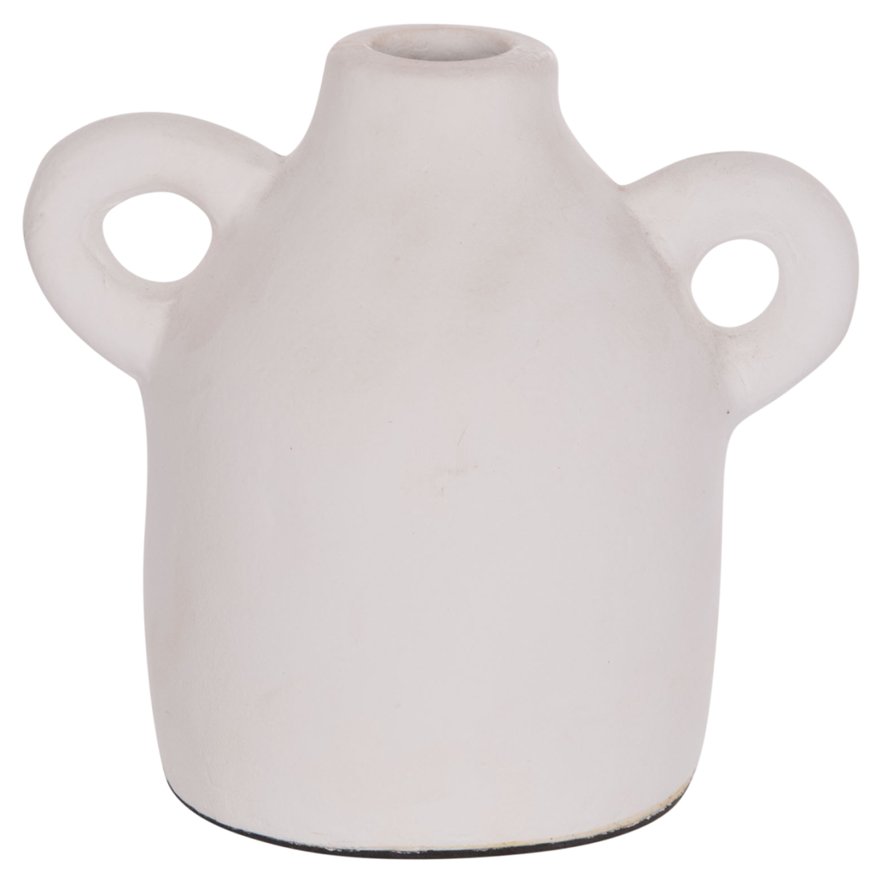 DECORATIVE VASE SERIES CLAYVON HM4407 TERRACOTTA IN WHITE COLOR 20x12x19Hcm. [3]