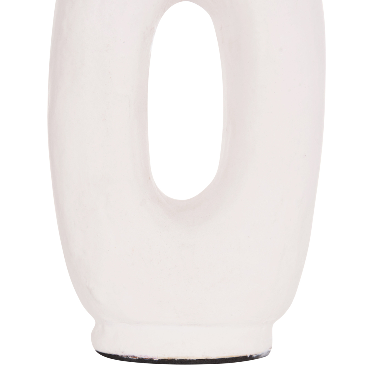 DECORATIVE VASE SERIES CLAYVON HM4409 TERRACOTTA IN WHITE COLOR 10x5x21Hcm. [8]