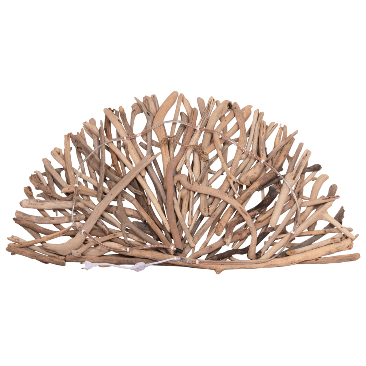 DECORATIVE WALL SCONCE DREAMER2 HM4428 DRIFTWOOD WITH LED STRIP 120x60x7(thickness)cm. [4]