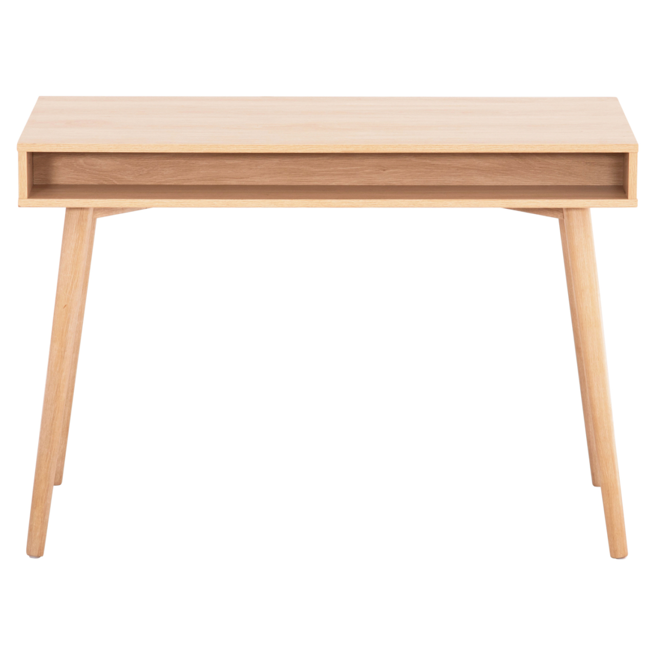 DESK GAET HM18292 MELAMINE IN SONAMA-GREY-BEIGE-WHITE 110x50x76.5Hcm. [3]
