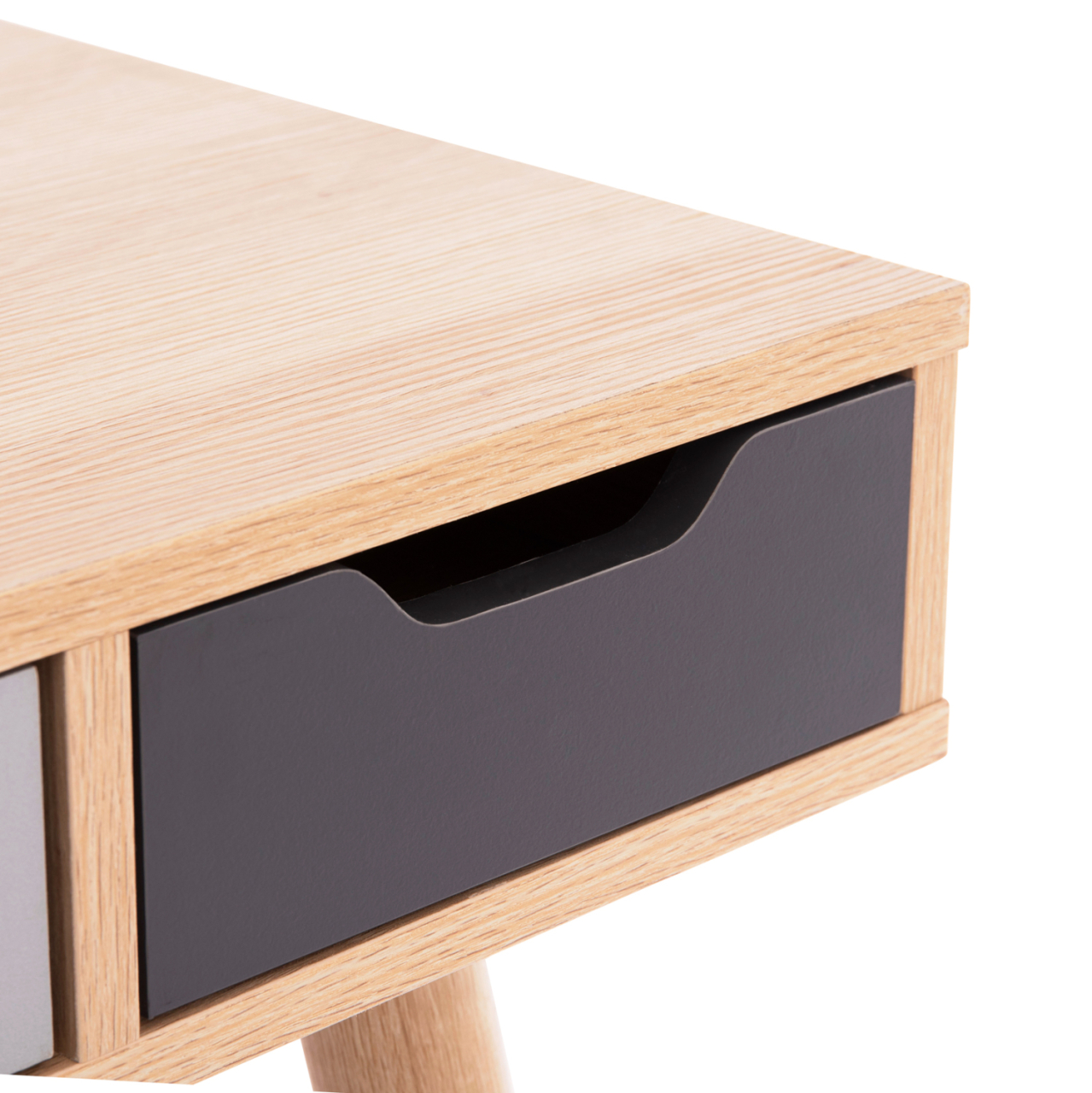 DESK GAET HM18292 MELAMINE IN SONAMA-GREY-BEIGE-WHITE 110x50x76.5Hcm. [7]