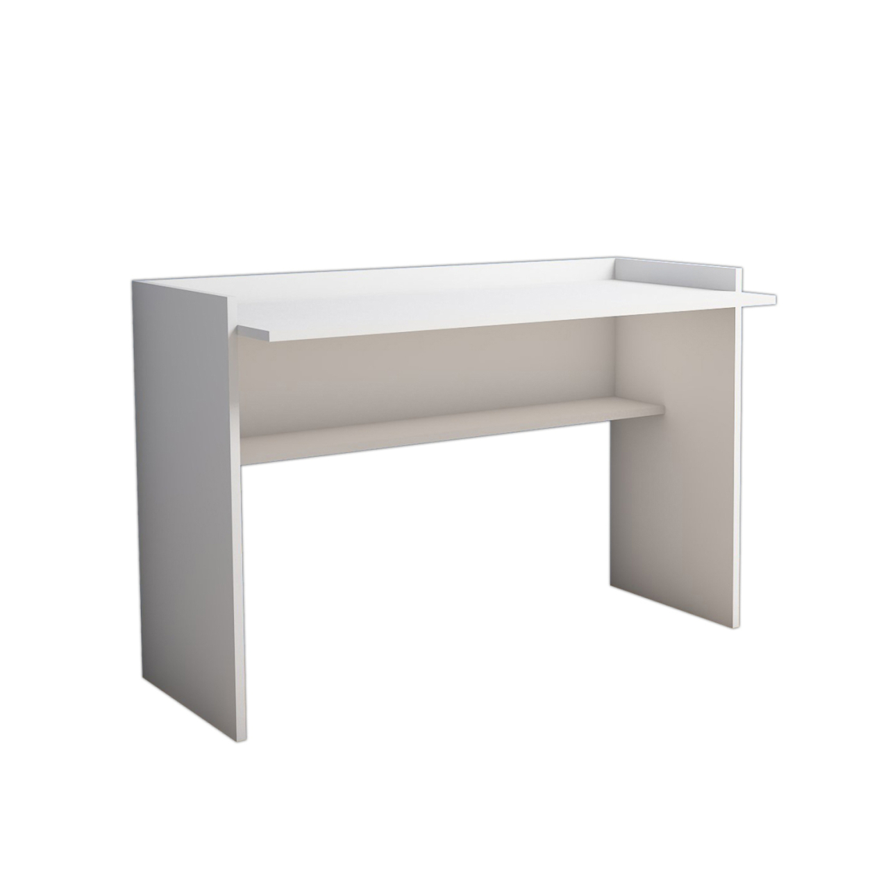 DESK MELAMINE WHITE 118x58x80Hcm.HM9227.11 [4]
