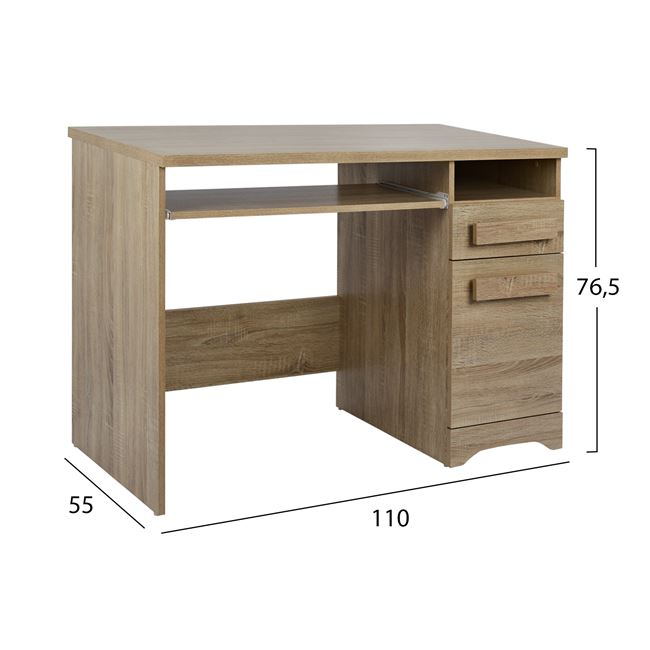Desk Playroom Sonama Handles HM333+HM336 110X55X76.5 [2]