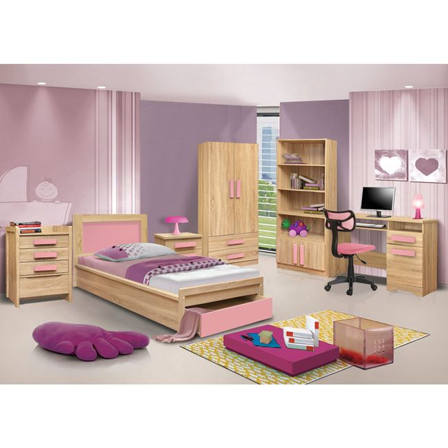Desk Playroom Sonama-Pink Handles HM11154.02 110X55X76.5 [7]
