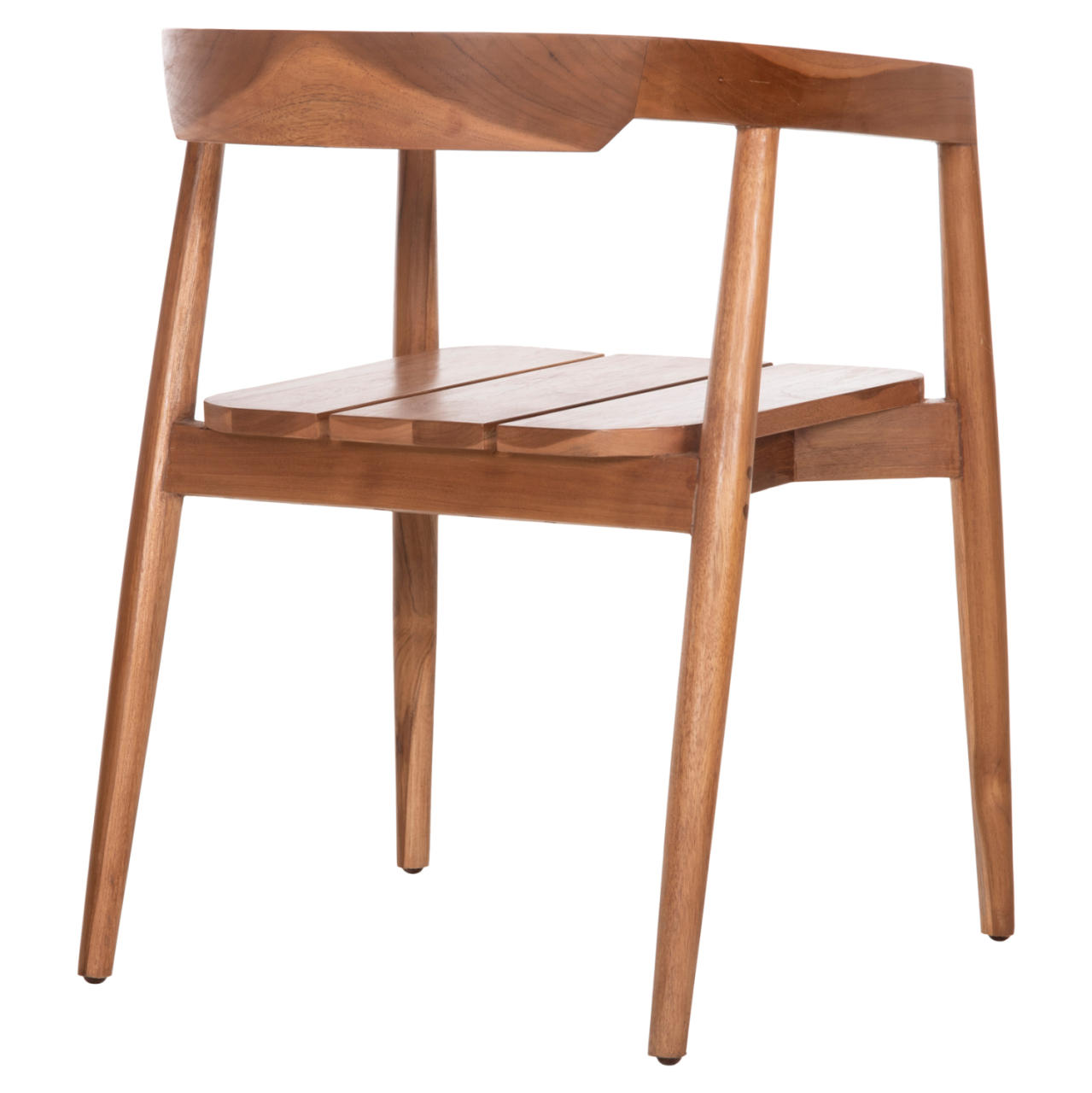 DINING ARMCHAIR ADONIS HM6938 TEAK WOOD IN NATURAL COLOR 53x54x73Hcm. [5]