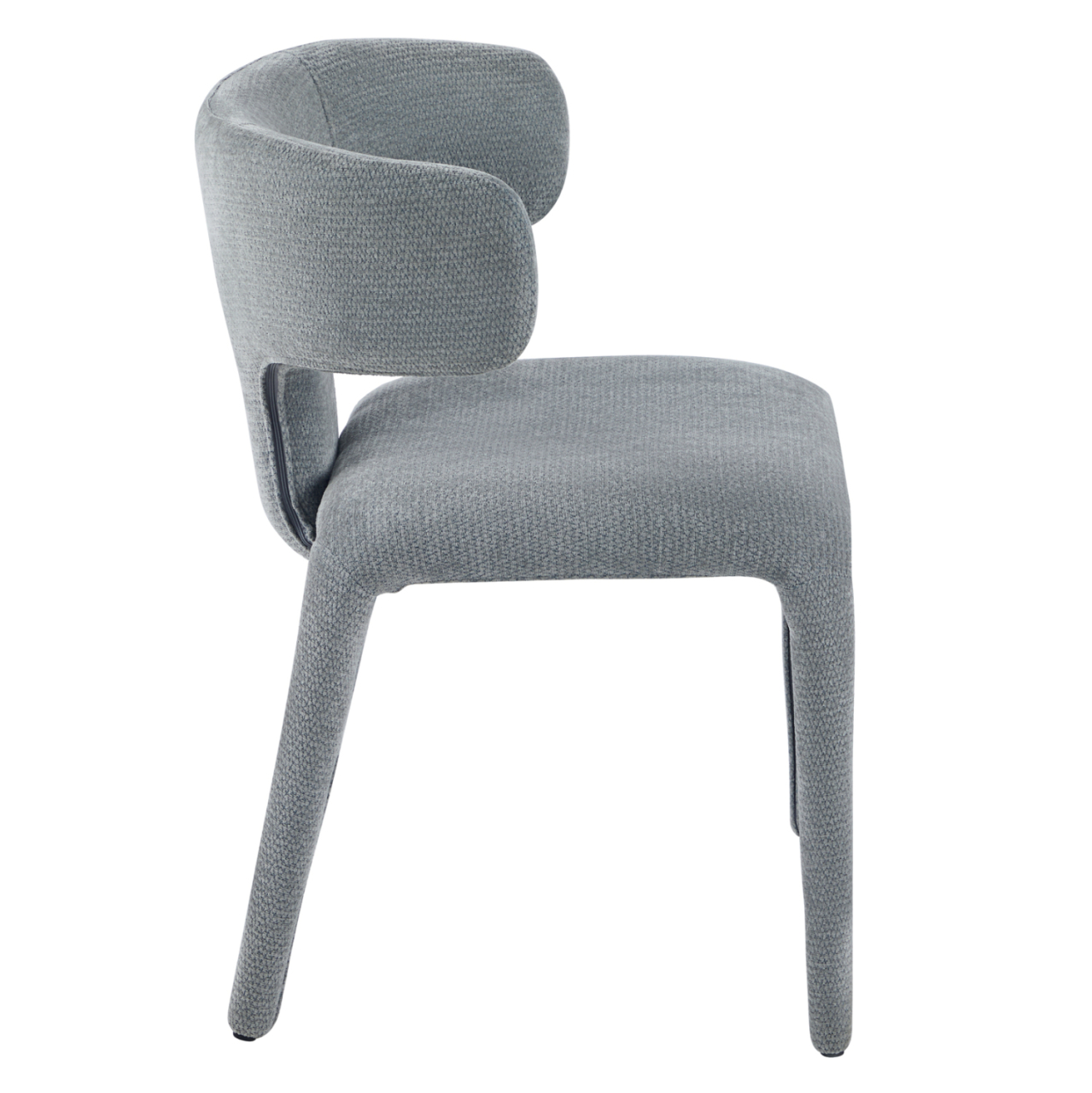 DINING ARMCHAIR BIEN HM18361.01 LIGHT GREY FABRIC 49.5x55.5x76Hcm. [5]