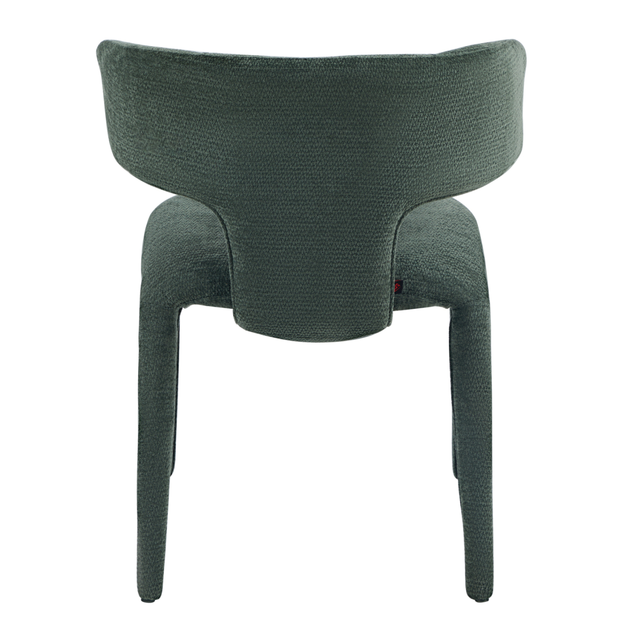 DINING ARMCHAIR BIEN HM18361.04 GREEN FABRIC 49.5x55.5x76Hcm. [7]