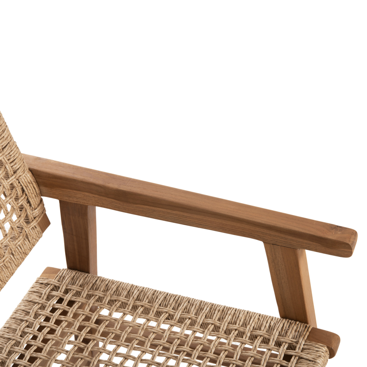 DINING ARMCHAIR BJORN HM9403.21 SOLID TEAK WOOD-ROPE 56x56x83Hcm. [9]