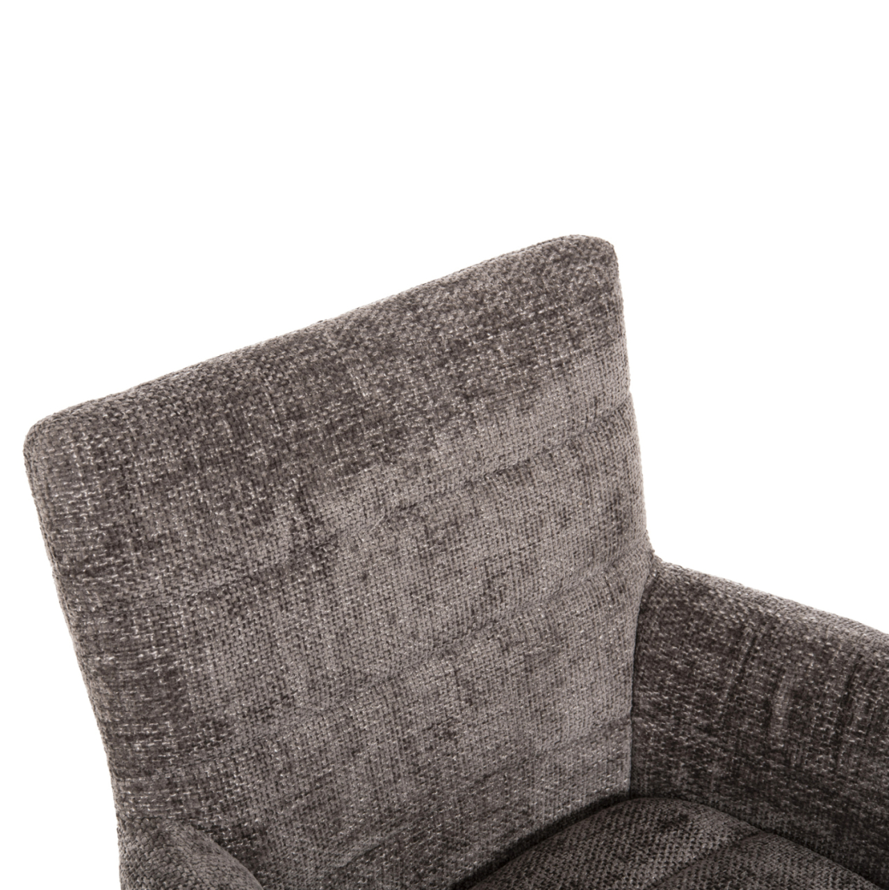 DINING ARMCHAIR GAZER HM9845.03 GREY FABRIC-RUBBERWOOD LEGS 66x63x91Hcm. [7]